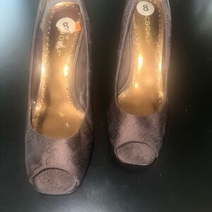 BCBGirls Brown Suede Heels